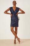 Dorothy Perkins Tall Plunge Sequin Mini Dress thumbnail 2