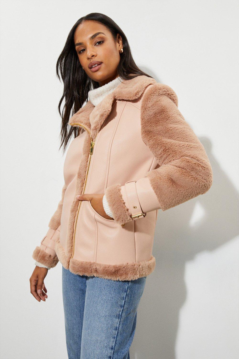 Dorothy perkins fur coats on sale sale