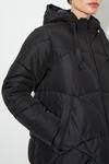 Dorothy Perkins Petite Short Padded Coat With Contrast Trims thumbnail 4