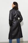 Dorothy Perkins Tall Luxe Faux Fur Belted Wrap Coat thumbnail 3