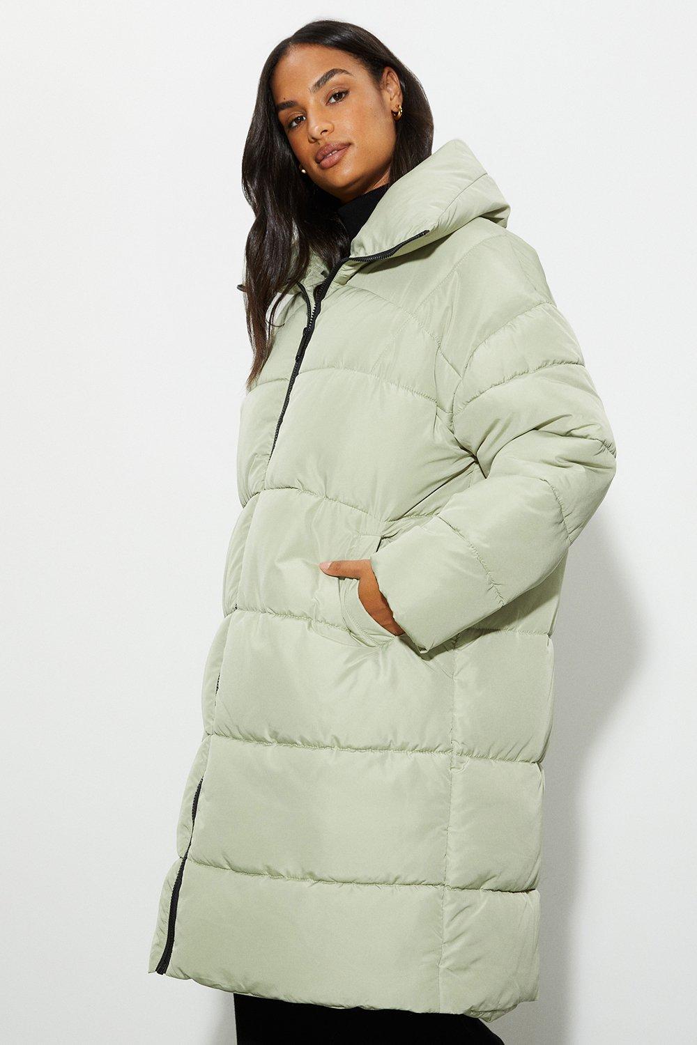 Jackets Coats Oversized Padded Longline Coat Dorothy Perkins