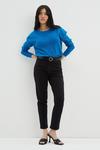 Dorothy Perkins Blue Knitted Crew Neck Jumper thumbnail 2