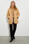 Dorothy Perkins Collarless Contrast Quilted Jacket thumbnail 2