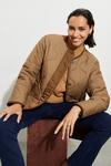 Dorothy Perkins Tall Collarless Contrast Quilted Jacket thumbnail 1