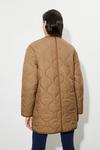 Dorothy Perkins Tall Collarless Contrast Quilted Jacket thumbnail 3