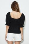 Dorothy Perkins Textured Tie Front Blouse thumbnail 3