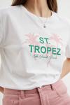 Dorothy Perkins St Tropez Logo T Shirt thumbnail 1