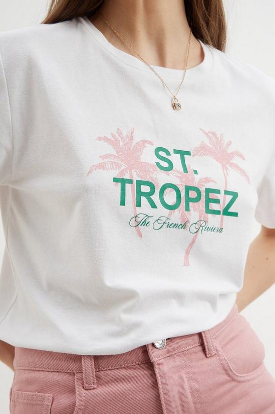 Dorothy Perkins St Tropez Logo T Shirt 1