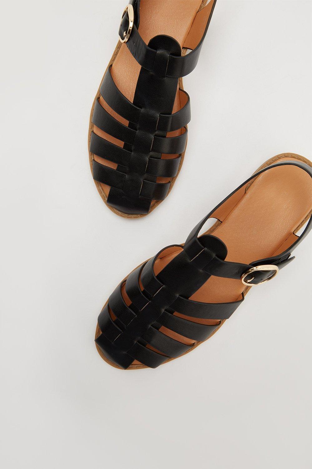 Wide on sale fisherman sandals