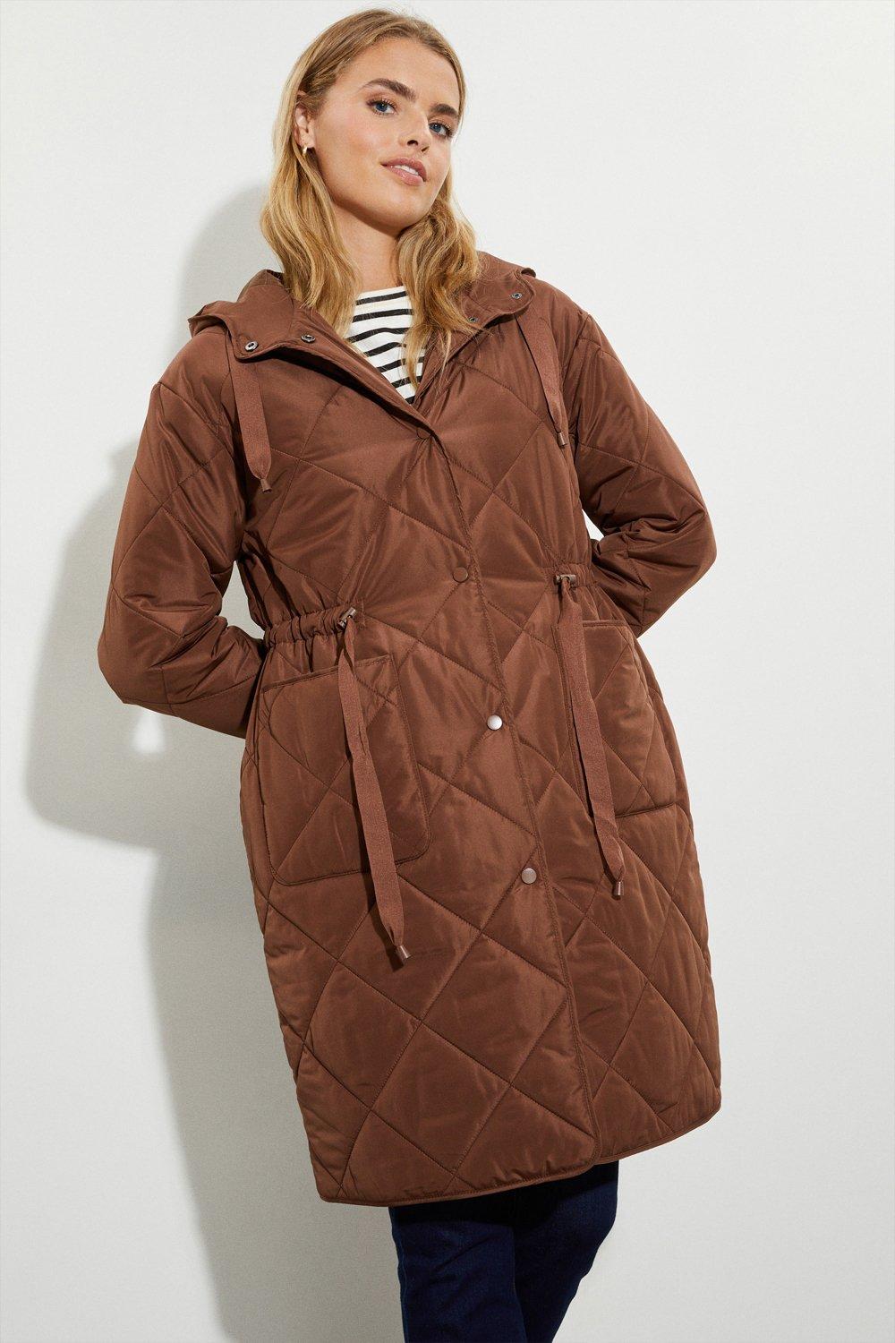 Padded on sale parka coat