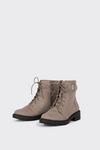 Dorothy Perkins Wide Fit Maci Buckle Detail Hiker Boots thumbnail 3