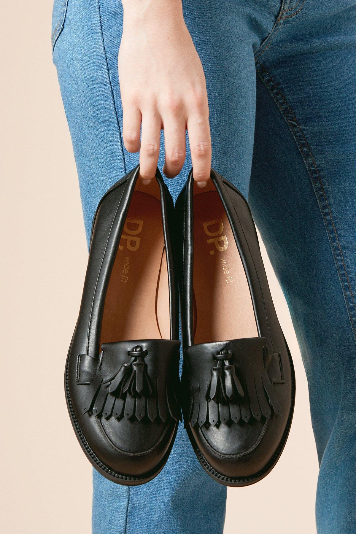 Fringe loafers on sale