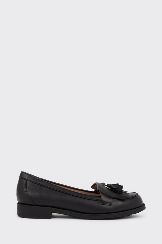Dorothy Perkins Wide Fit Leigh Fringe Loafers 2