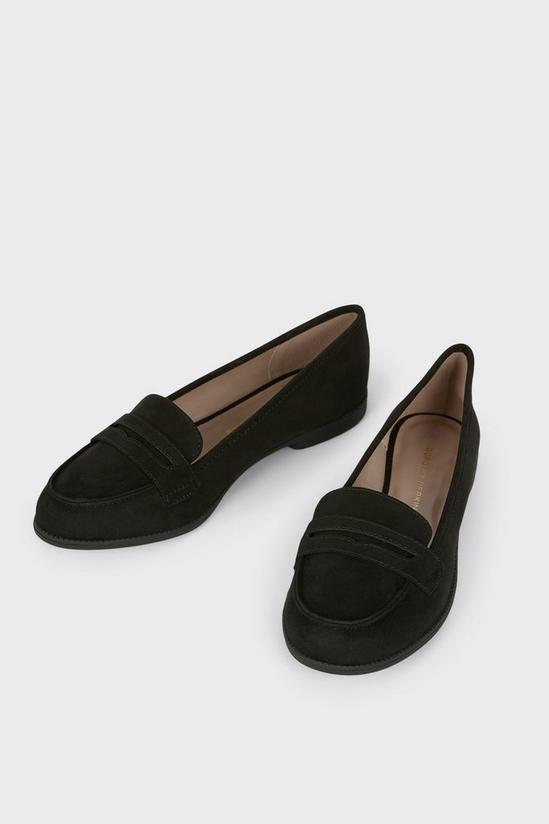 Dorothy Perkins Wide Fit Lara Penny Loafers 3