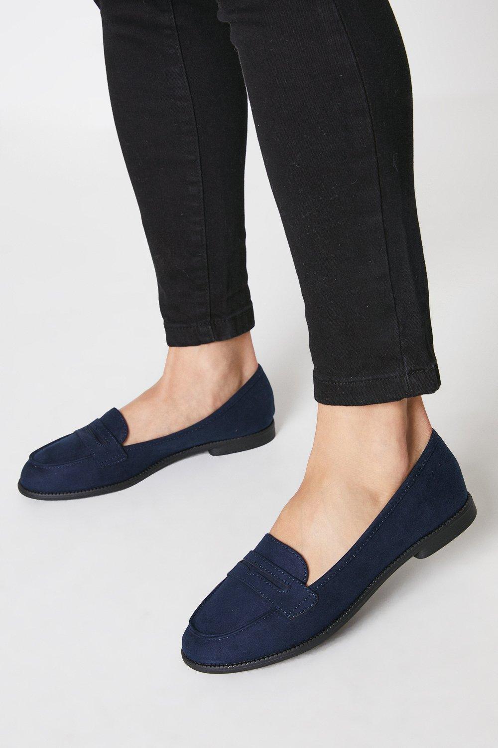 Womens Lara Penny Loafers