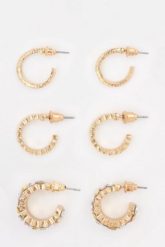 Dorothy Perkins Iyla Multipack Of Gem Earrings 1