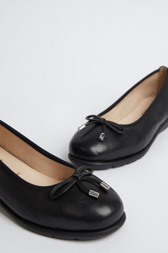Good For the Sole Good For The Sole: Tyra Leather Comfort Ballet Flats 4