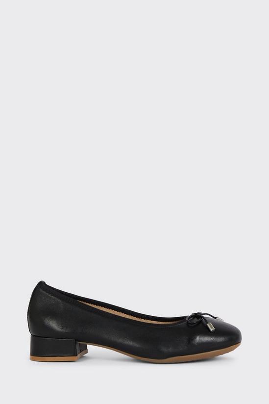 Good For the Sole Good For The Sole: Trudy Comfort Leather Ballet Flats 2