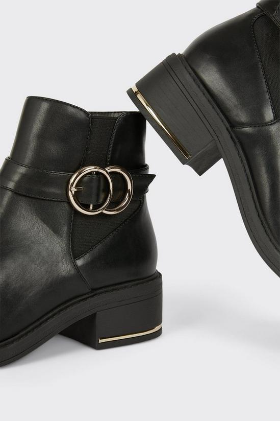 Dorothy Perkins Minnie Buckle Detail Ankle Boots 4