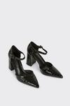 Dorothy Perkins Emmy Block Heel Buckle Detail Court Shoes thumbnail 3