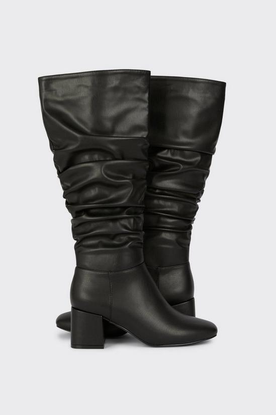Dorothy Perkins Kayenne Ruched Long Boots 4