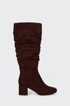 Dorothy Perkins Wide Fit Kayenne Ruched Long Boots thumbnail 2