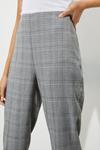 Dorothy Perkins Tall Grey Check Ankle Grazer Trousers thumbnail 4