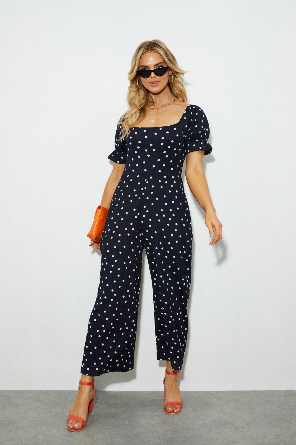 Dorothy perkins cheap navy jumpsuit