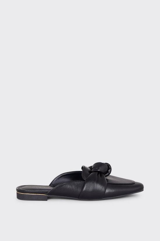 Dorothy Perkins Wide Fit Leia Knot Backless Loafer 2