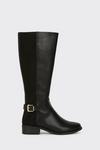 Dorothy Perkins Wide Fit Kinley Double Buckle Riding Boots thumbnail 2