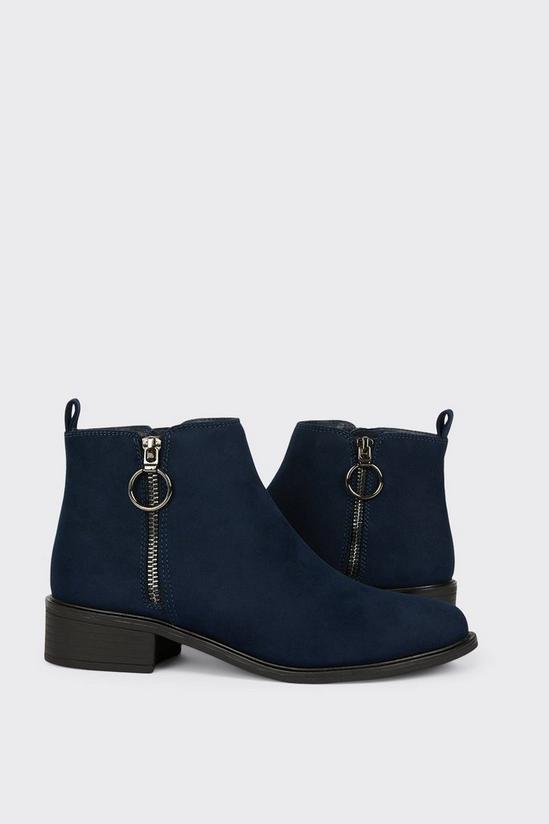 Dorothy Perkins Memphis Side Zip Ankle Boots 4