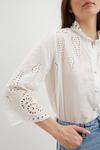 Dorothy Perkins Broderie Button Blouse thumbnail 4