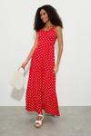 Dorothy Perkins Red Spot Maxi Dress thumbnail 2