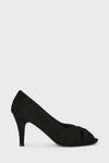 Good For the Sole Good For The Sole: Wide Fit Honey Peep Toe Heels thumbnail 2
