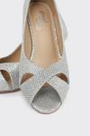 Good For the Sole Good For The Sole: Wide Fit Honey Peep Toe Heels thumbnail 4