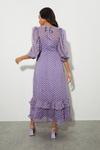 Dorothy Perkins Dobby Victoriana Midi Dress thumbnail 3