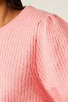 Dorothy Perkins Pink Balloon Sleeve Knitted Jumper thumbnail 4