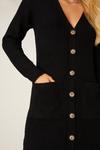 Dorothy Perkins Button Through Knitted Midi Dress thumbnail 4
