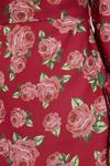 Dorothy Perkins Rose Print Long Sleeve Mini Dress thumbnail 5