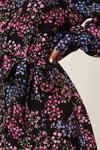 Dorothy Perkins Petite Floral Tie Waist Mini Shirt Dress thumbnail 5