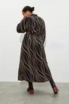 Dorothy Perkins Curve Camel Spot Midi Shirt Dress thumbnail 3