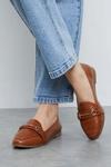 Dorothy Perkins Wide Fit Lucy Snaffle Chain Loafers thumbnail 1
