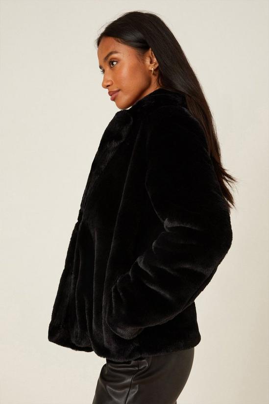 Dorothy Perkins Petite Luxe Plush Faux Fur Coat 6