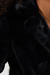 Dorothy Perkins Short Luxe Plush Faux Fur Coat thumbnail 5