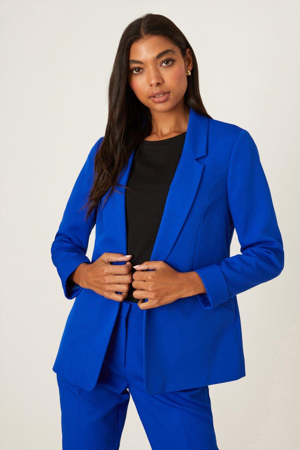 Suits | Turnback Cuff Blazer | Dorothy Perkins