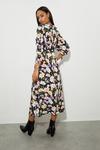 Dorothy Perkins Mae Multi Floral Frill Wrap Midi Dress thumbnail 3
