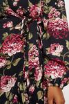 Dorothy Perkins Curve Red Floral Wrap Mini Dress thumbnail 5