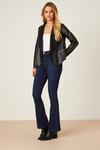 Dorothy Perkins Faux Leather Waterfall Jacket thumbnail 2