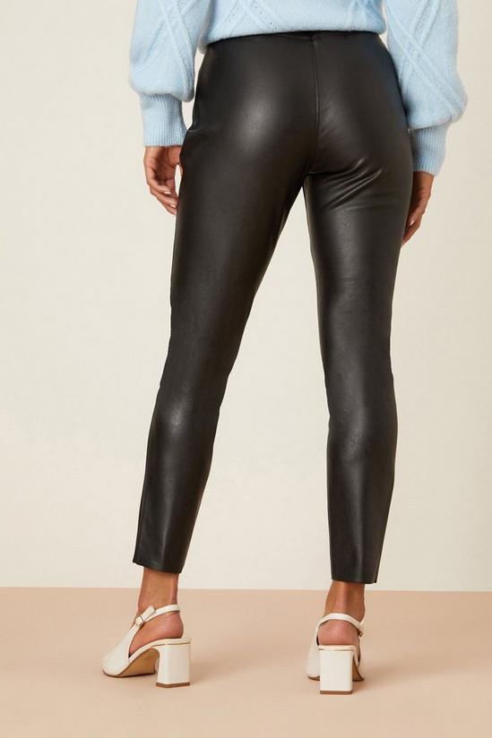 Dorothy Perkins Petite Faux Leather Trouser 3
