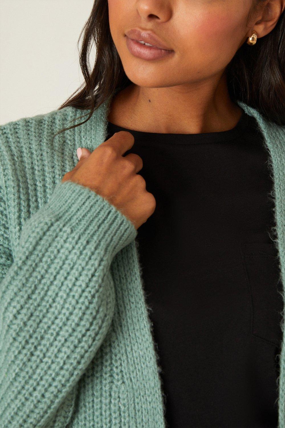 Dorothy perkins clearance green cardigan